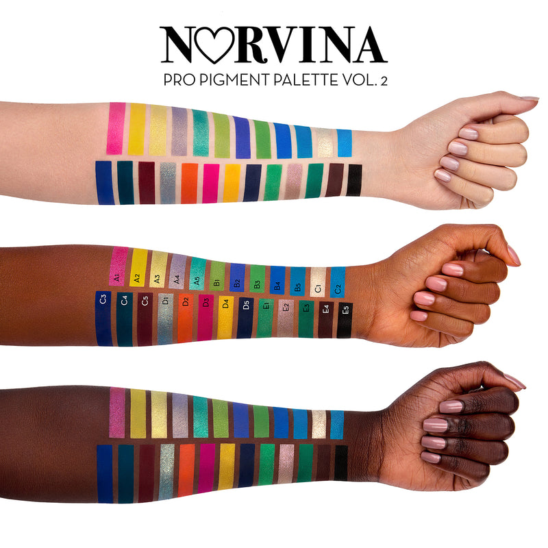 Norvina Pro Pigment Palette Vol 2