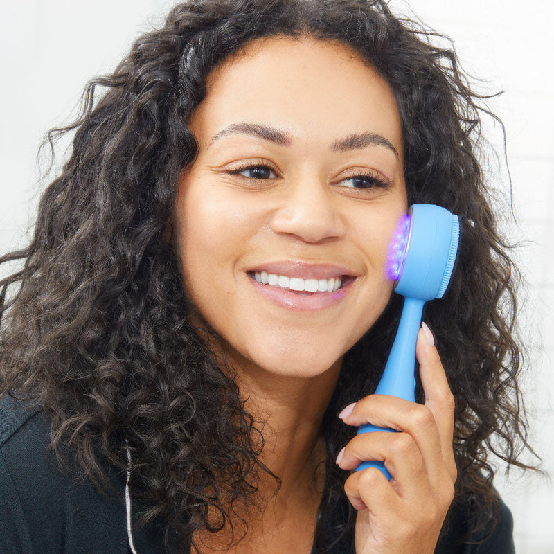 PMD Clean Acne Smart Facial Cleansing Device Carolina Blue
