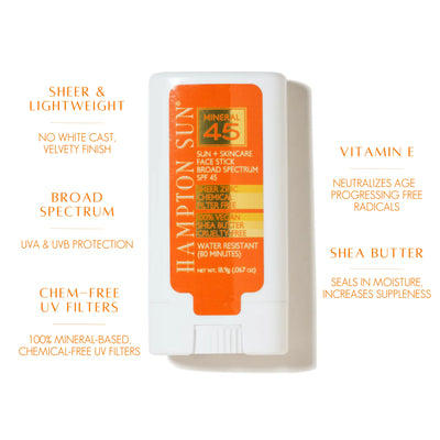 SPF 45 Mineral Face Stick