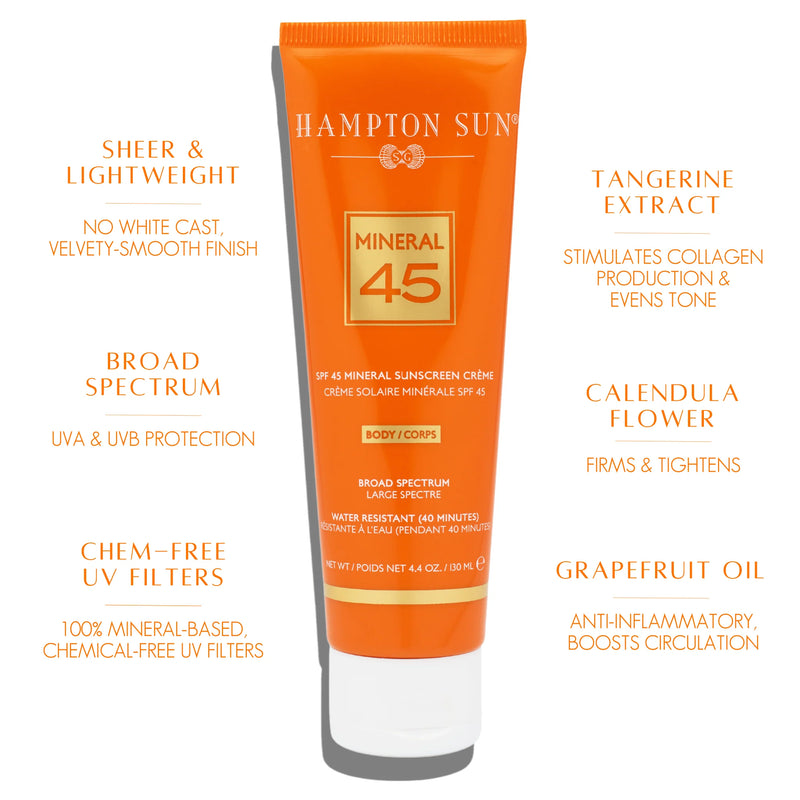 SPF 45 Mineral Crème for Body