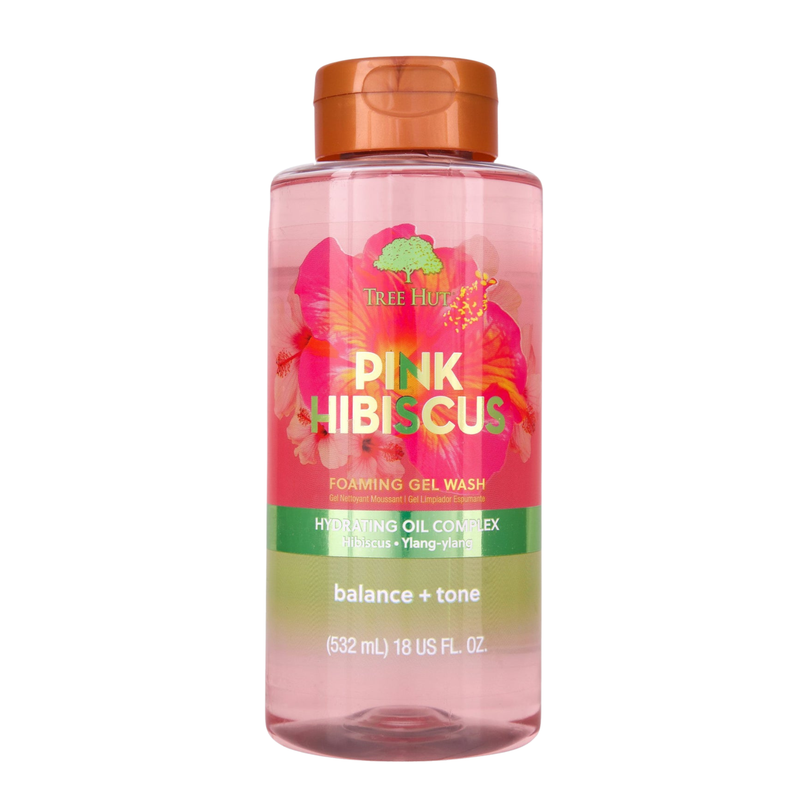 Pink Hibiscus Foaming Gel Wash