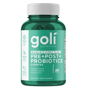 Goli® Pre+Post+Probiotic (Probiotic+) Gummies
