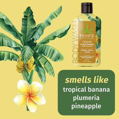 Original Floral Banana Body Wash