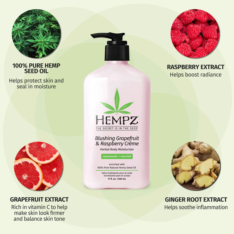 Blushing Grapefruit Herbal Body Moisturizer