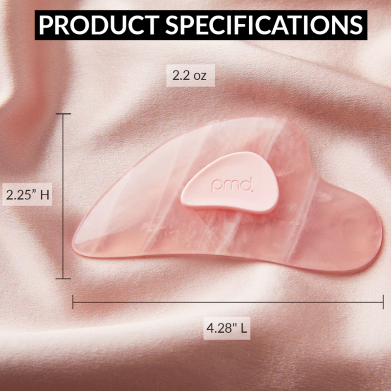 PMD Gua Sha Rose Quartz