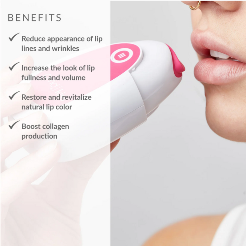 PMD Kiss Lip Plumping System Pink Anti-Aging Lip Enhancing Treatment