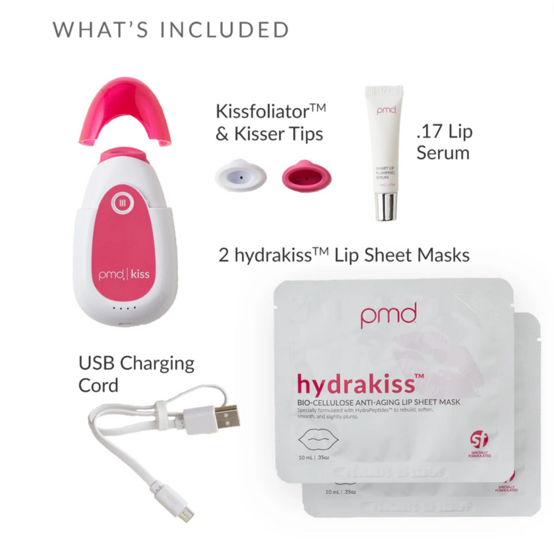 PMD Kiss Lip Plumping System Pink Anti-Aging Lip Enhancing Treatment