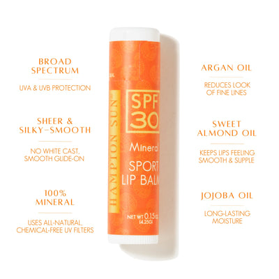 SPF 30 Mineral Sport Lip Balm