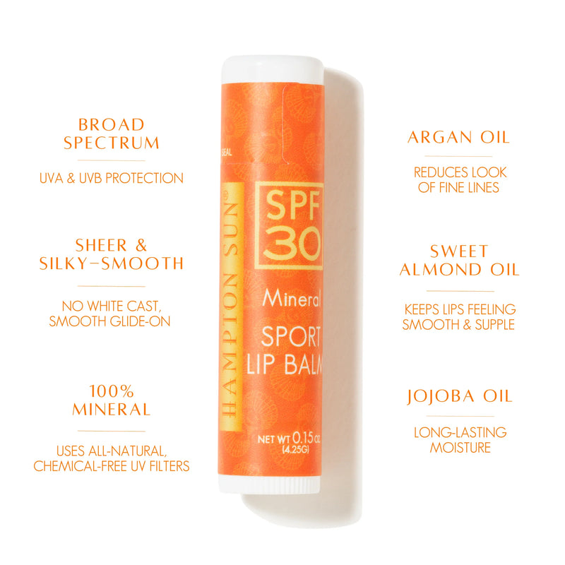 SPF 30 Mineral Sport Lip Balm