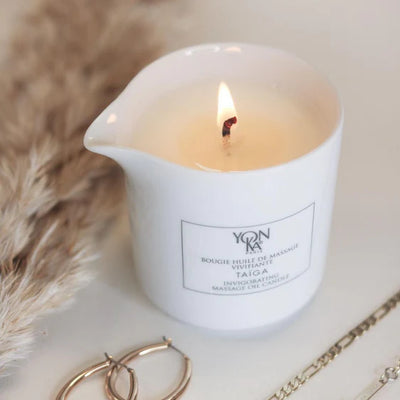 Invigorating Massage Oil Candle