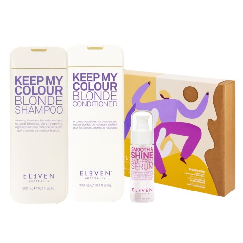 Blonde Trio Shampoo (shampoo, Conditioner, AntiFrizz serum)