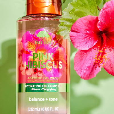 Pink Hibiscus Foaming Gel Wash