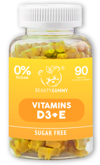 Beauty Gummy Vitamin D3 + E 90